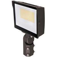 High Pressure Sodium Equal - 12,627 Lumens - 105 Watt - 2200 Kelvin - LED Flood Light Fixture - 150 Watt Slipfitter Mount - 120-277 Volt - PLT PremiumSpec - PLT-13167