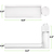 5 Colors - Natural Light - 1220 Lumens - Selectable LED Track Light Fixture - Linear Wall Wash Thumbnail
