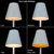 Newport 4 in 1 Patio Lamp with Bug Deterrent Feature - White Thumbnail