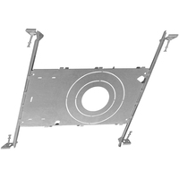 Universal New Construction Mounting Plate - For Use With 3, 4, and 6 in. LED Downlight Fixtures - See Description For Compatible Fixtures - PLT-12987