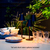 Newport 4 in 1 Patio Lamp with Bug Deterrent Feature - Black Thumbnail