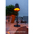 Newport Rechargeable Patio Lamp with Bug Deterrent Setting - Black Thumbnail