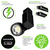 5 Colors - Natural Light - 1220 Lumens - Selectable LED Track Light Fixture - Step Cylinder Thumbnail