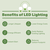 ELCO - 1 in. Adjustable Gimbal LED Downlight with Remote 12V AC Transformer - 650 Lumens Thumbnail
