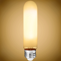 450 Lumens - 4 Watt - 2700 Kelvin - LED T10 Tubular Bulb - 40 Watt Equal - Incandescent Match - 120 Volt - PLT-11945