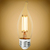 Natural Light - 500 Lumens - 5.5 Watt - 2400 Kelvin - LED Chandelier Bulb - 4.3 x 1.4 in. Thumbnail