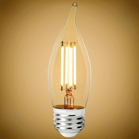 LED B11 5.5W FIL FLMTIP 2400K