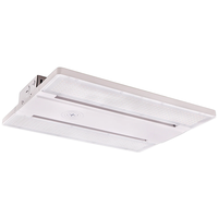 23,250 Lumen Max - 155 Watt Max - Wattage and Color Selectable Linear LED High Bay Sensor Ready Fixture - Watts 85-130-155 - Kelvin 4000-5000 - 277-480 Volt - Archipelago Lighting LLHB155-2CS-HT