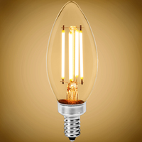 LED FILAMENT CANDLE 4.5W 2700K