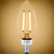 Natural Light - 250 Lumens - 3 Watt - 2400 Kelvin - LED Chandelier Bulb -  3.8 x 1.4  in. Thumbnail