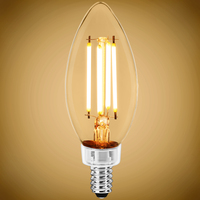 LED B11 5.5W FIL 2400K E12