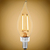 Natural Light - 250 Lumens - 3 Watt - 2400 Kelvin - LED Chandelier Bulb - 4.3 x 1.4 in. Thumbnail