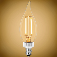 LED B11 3W FIL FLMTIP 2400K