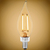Natural Light - 300 Lumens - 3.5 Watt - 2400 Kelvin - LED Chandelier Bulb - 4.3 x 1.4 in. Thumbnail