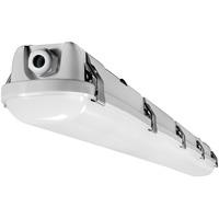 8580 Lumens - 65 Watt - 5000 Kelvin - 4 ft. LED Vapor Tight Fixture - 4 Lamp Fluorescent Equal - IP65 Rated - 0-10 Volt - 120-277 Volt - PLT-80066