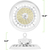 36,500 Lumens - 240 Watt - 5000 Kelvin - UFO LED High Bay Fixture - Sensor Ready Thumbnail