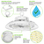 36,500 Lumens - 240 Watt - 5000 Kelvin - UFO LED High Bay Light Fixture Thumbnail