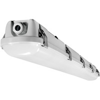 5940 Lumen Max - 45 Watt Max - 4 ft. Wattage and Color Selectable LED Vapor Tight Fixture - Watts 34-38-45 - Kelvin 3500-4000-5000 - IP65 Rated - 120-277 Volt - PLT-80067