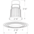 ELCO Lighting - 1 in. Trimless LED Downlight with Remote 12V AC Transformer Thumbnail
