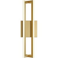 AFX Cass - 16 in. LED Wall Sconce - Horizontal and Vertical Installation - Gold Finish - 950 Lumens - 18 Watt - 3000 Kelvin - 90 CRI - 120 Volt - AFX Lighting CSSS0416L30D1GD