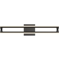 AFX Cass - 24 in. LED Vanity Light Bar - 1700 Lumens - Black Finish - 24 Watt - 3000 Kelvin - 90 CRI - 120 Volt - AFX Lighting CSSV2404L30D1BK