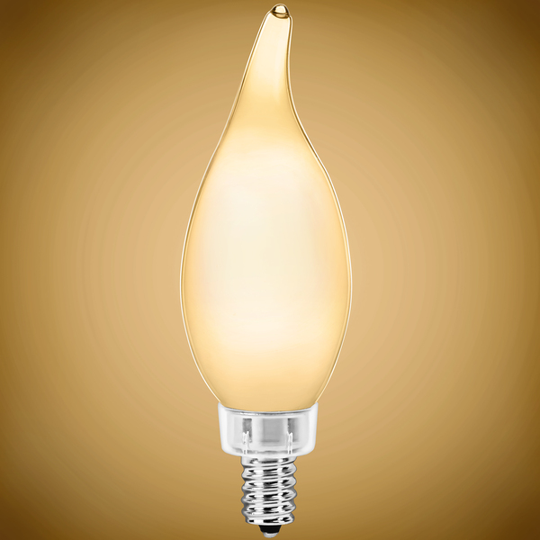 LED Chandelier Bulb - PLT-11884 - Lit