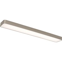 AFX Bailey - 45.5 in. Color Selectable LED Surface Mount Linear Fixture - Nickel Trim - 3950 Lumens - 45 Watt - Kelvin 2700-3000-3500-4000-5000 - 90 CRI - 120-277 Volt - AFX Lighting BAYL4608LAJUDSN