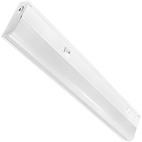 21 in. - Color Selectable LED Under Cabinet Light Fixture - 9 Watt - Kelvin 2700-3000-3500-4000-5000 - 648 Lumens - 90 CRI - White - 120 Volt - PLT-80079