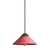 4 in. x 10 in. Artisan Concrete Pendant Fixture - Red Finish Thumbnail