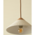 4 in. x 10 in. Artisan Concrete Pendant Fixture - White Finish Thumbnail
