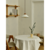 4 in. x 10 in. Artisan Concrete Pendant Fixture - White Finish Thumbnail