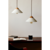 4 in. x 10 in. Artisan Concrete Pendant Fixture - White Finish Thumbnail