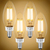 Natural Light - 500 Lumens - 5 Watt - 2700 Kelvin - LED Chandelier Bulb - 3.9 in. x 1.4 in. Thumbnail