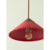 10 in. Pendant Fixture - Red Finish Thumbnail