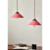 4 in. x 10 in. Artisan Concrete Pendant Fixture - Red Finish Thumbnail