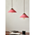 10 in. Pendant Fixture - Red Finish Thumbnail