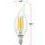 500 Lumens - 4 Watt - 2700 Kelvin - LED Chandelier Bulb - 4.3 in. x 1.4 in. Thumbnail