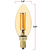 350 Lumens - 4 Watt - 2200 Kelvin - LED Chandelier Bulb - 3.8 in. x 1.3 in. Thumbnail