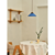 4 in. x 10 in. Artisan Concrete Pendant Fixture - Blue Finish Thumbnail
