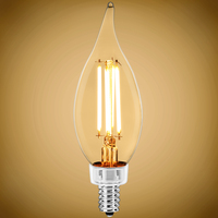 LED B11 5.5W FIL FLMTIP 2400K