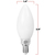 500 Lumens - 5 Watt - LED Chandelier Filament Bulb - Warm Dimming 3200 to 1800 Kelvin - 3.9 in. x 1.4 in. Thumbnail