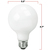 3.2 in. Dia. - LED G25 Globe - 5 Watt - 40 Watt Equal Thumbnail