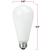 500 Lumens - 8 Watt - 1800-3200 Kelvin - LED Edison Bulb - 5.5 in. x 2.5 in.  Thumbnail