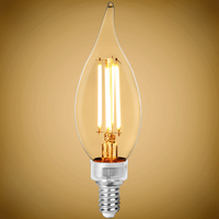 LED F11 25W 24K E12 CLEAR