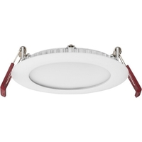 1100 Lumen Max - 14 Watt Max - 4 in. Wattage and Color Selectable New Construction LED Downlight Fixture - Watts 8-12-14.5 - Kelvin 2700-3000-3500-4000-5000 - Round - White Trim - 90 CRI - 120-277 Volt - Juno WF4 ALO19 SWW5 90CRI MVOLT MW M6