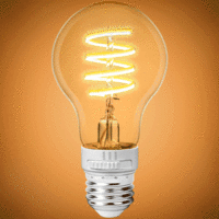LED A19 6.5W 3CCT FIL