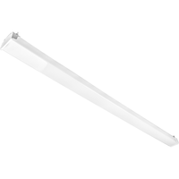 6250 Lumens - 51 Watt - 4 ft. Color Selectable LED Strip Fixture with Motion Sensor - Kelvin 3000-3500-4000-5000-6500 - 4 Lamp Fluorescent Equal - 120-277 Volt - TCP EGP4UZDA1CCTIS