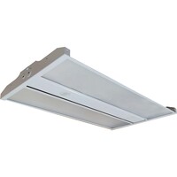 8840 Lumens - 65 Watt - 5000 Kelvin - Linear LED High Bay Fixture with Emergency Backup - 175 Watt Metal Halide Equal - 120-277 Volt - PLT-90411