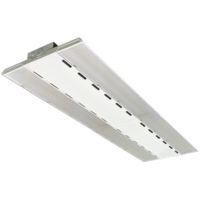 60,000 Lumen Max - 400 Watt Max - Wattage and Color Selectable Linear LED High Bay Light Fixture - Watts 270-340-400 - Kelvin 4000-5000 - 120-277 Volt - PLT-80032