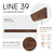 3 ft. LED Linear Wood Pendant - 3000 Kelvin - Brazilian Walnut Thumbnail